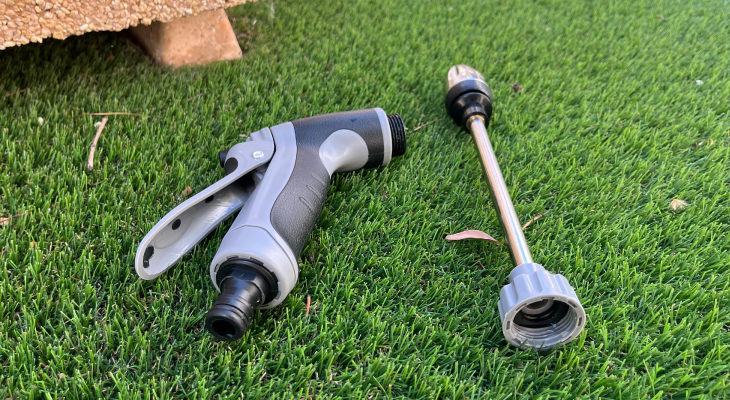 JetStorm attachment lying on grass
